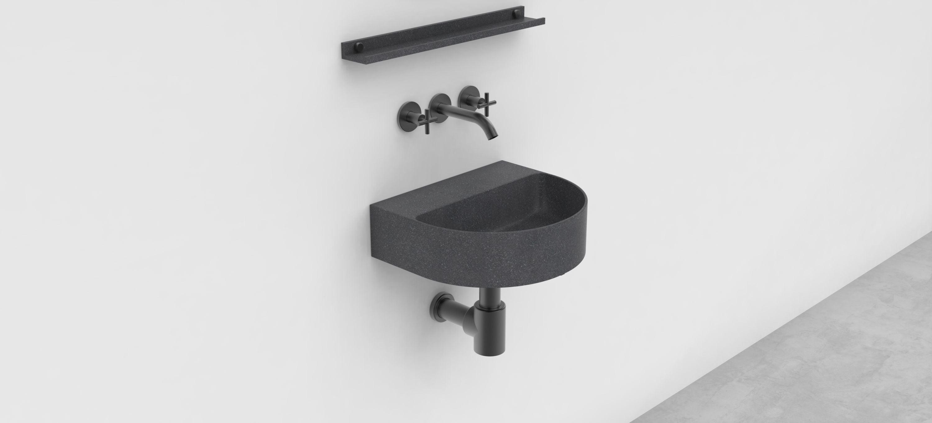 TIBOTA WALL MOUNT SINK - NEROCO STONE