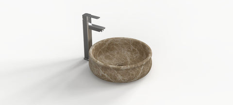 SILAFI SPECIALTY VESSEL SINK - MARICCA MARBLE