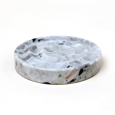 HALO INCENSE STICK HOLDER - CARNICO MARBLE