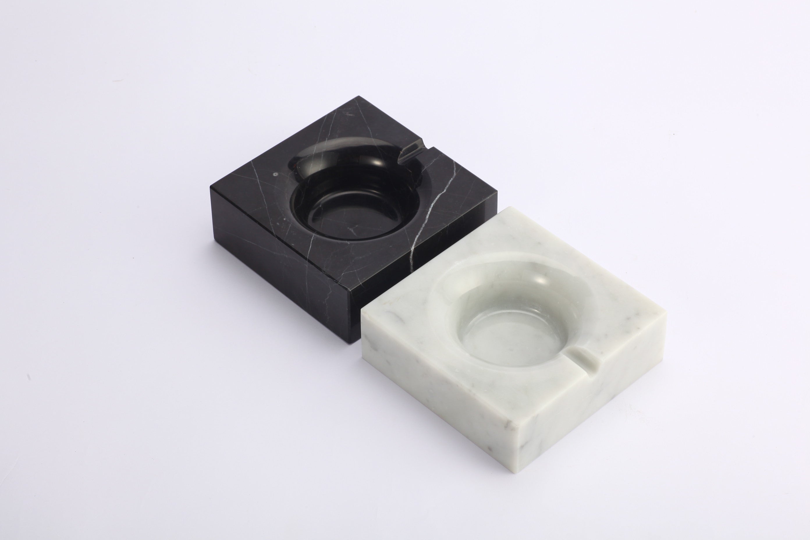 CIKURA ASHTRAY - NERO MARQUINA MARBLE