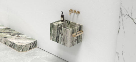 TIBBY WALL MOUNT SINK - FIORITO MARBLE