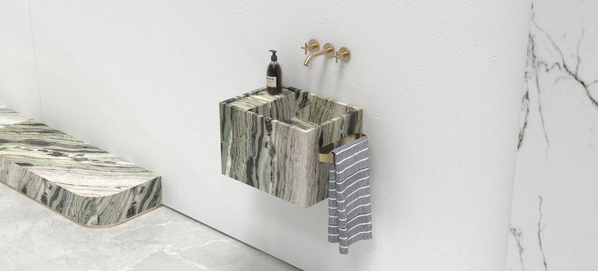 TIBBY WALL MOUNT SINK - FIORITO MARBLE