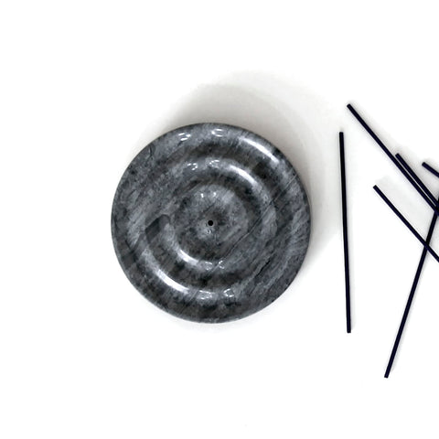 HALO INCENSE STICK HOLDER - CLASSICO MARBLE