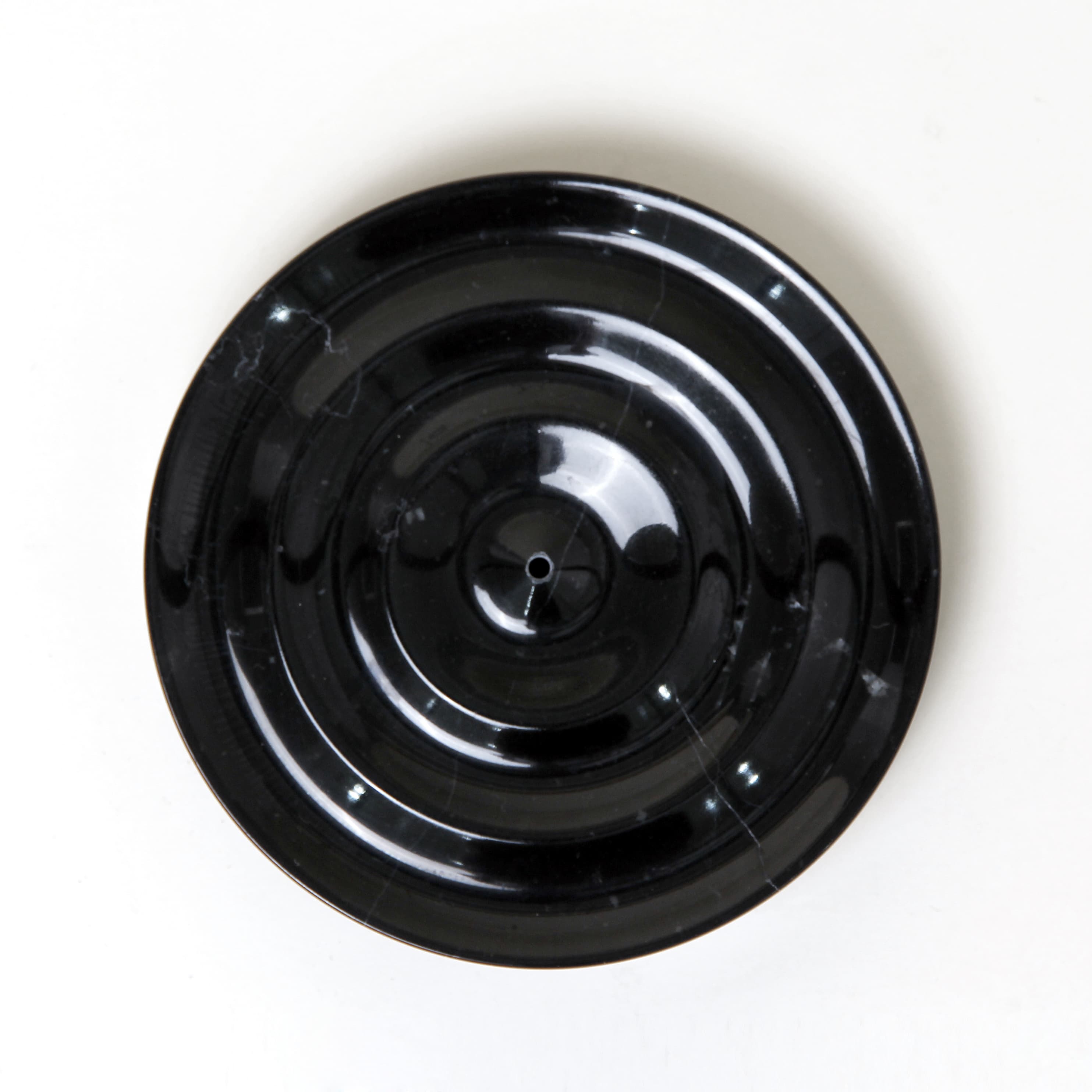 HALO INCENSE STICK HOLDER - NERO MARQUINA MARBLE