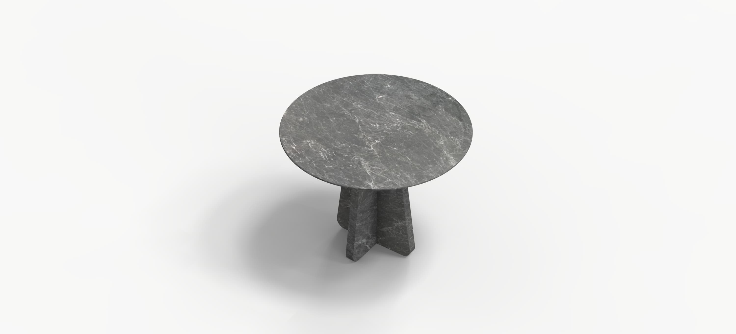 ARTEMIS CARVED DINING TABLE - TERISTA MARBLE