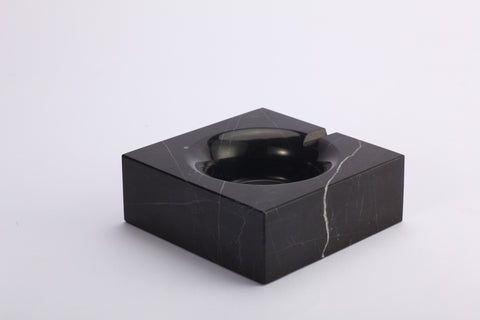 CIKURA ASHTRAY - CARARRA MARBLE