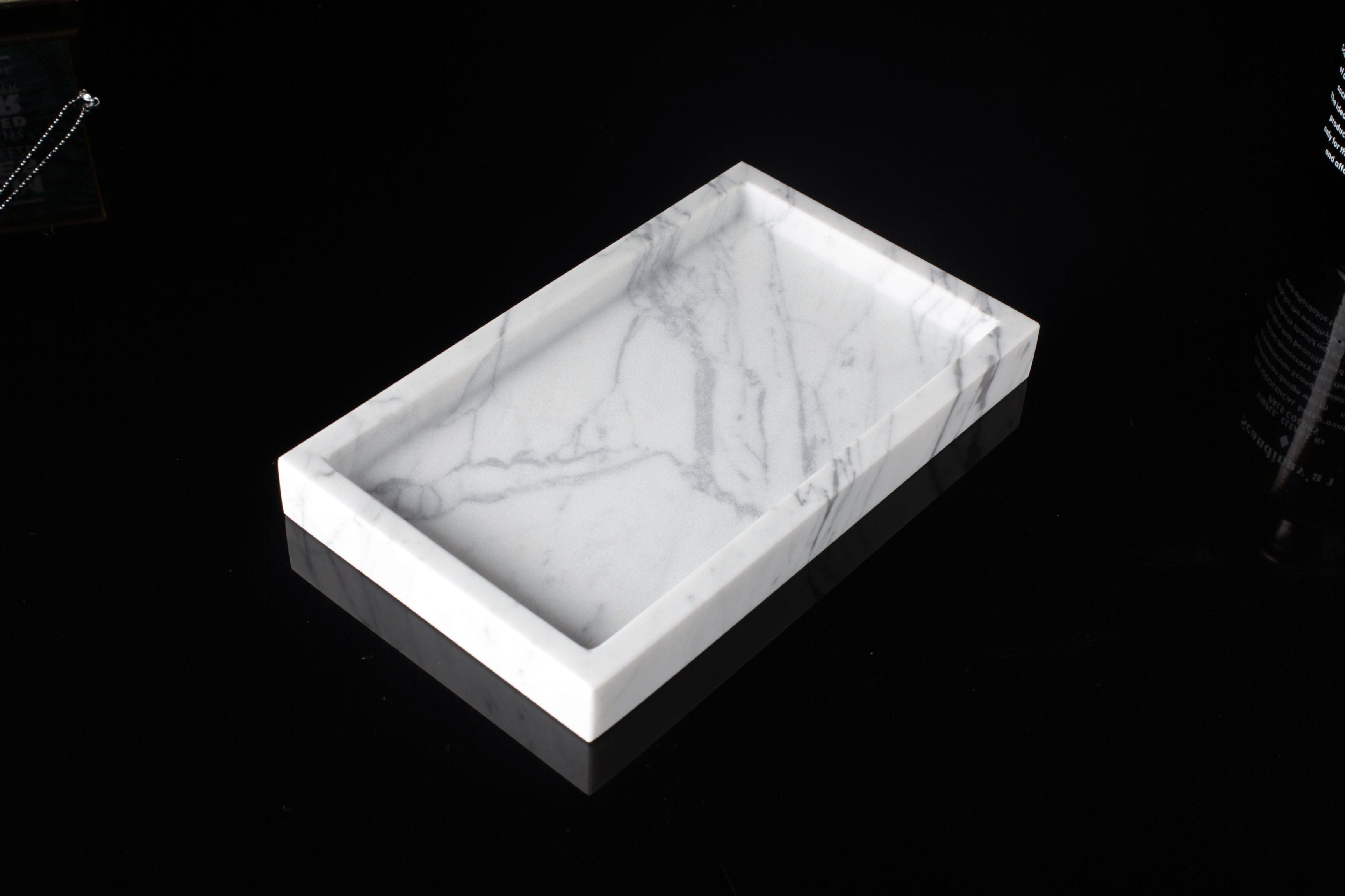 RIGO TRAY - NERO MARQUINA MARBLE